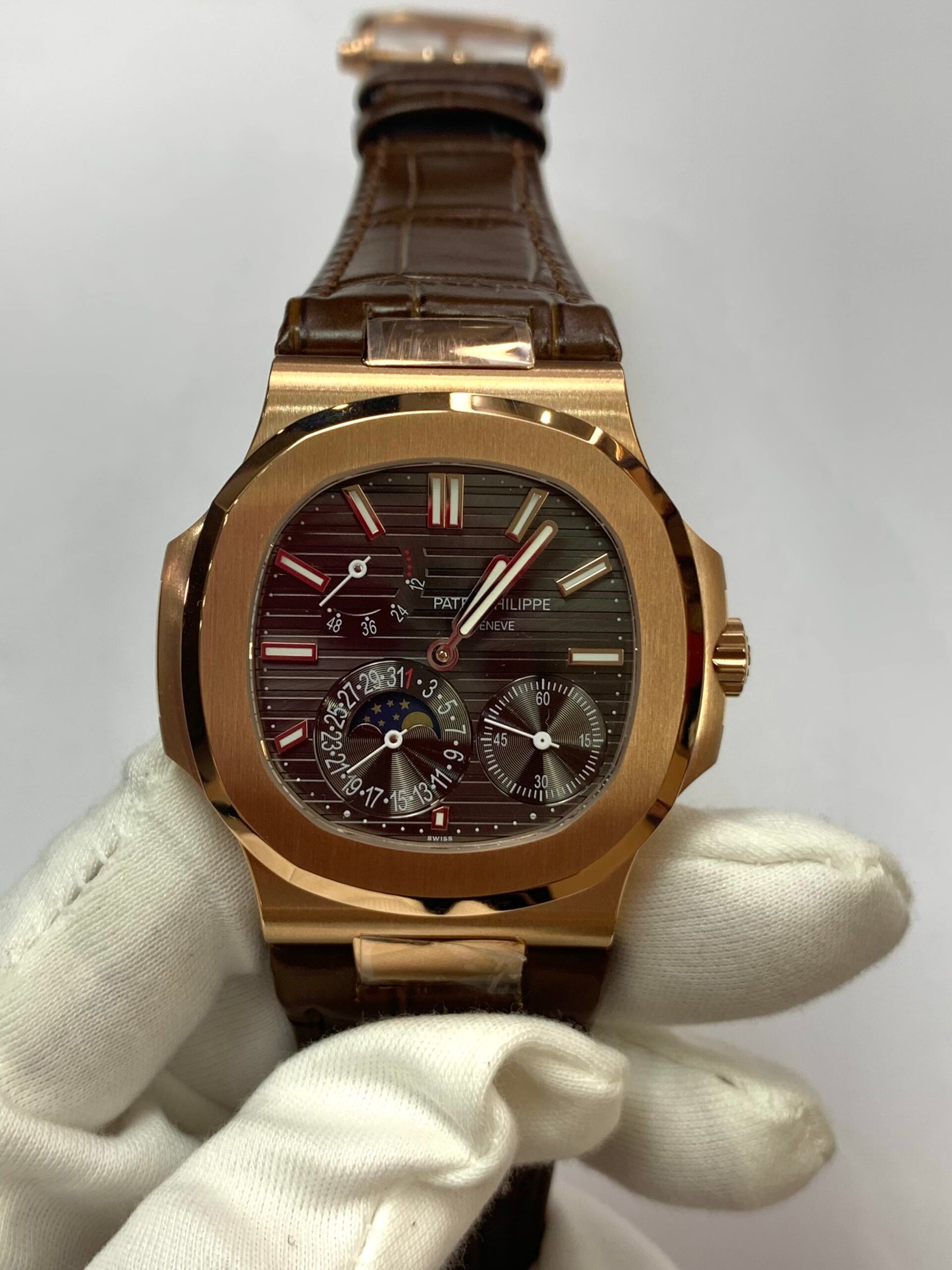 Patek Philippe Super Clone Watch 1:1 NAUTILUS 5712R-001