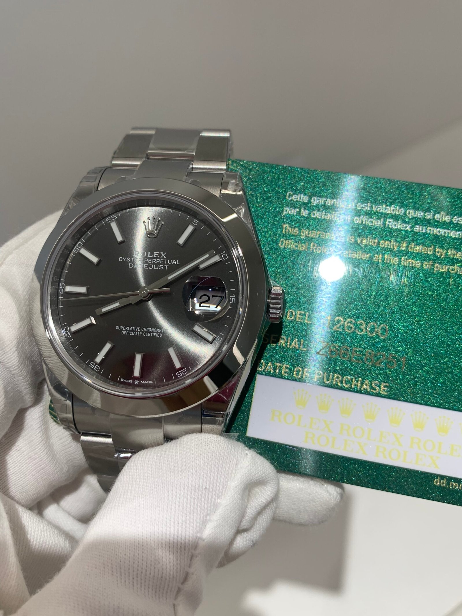 Rolex Super Clone Watch 1:1 DAYJUST m126300-0007 - Image 6