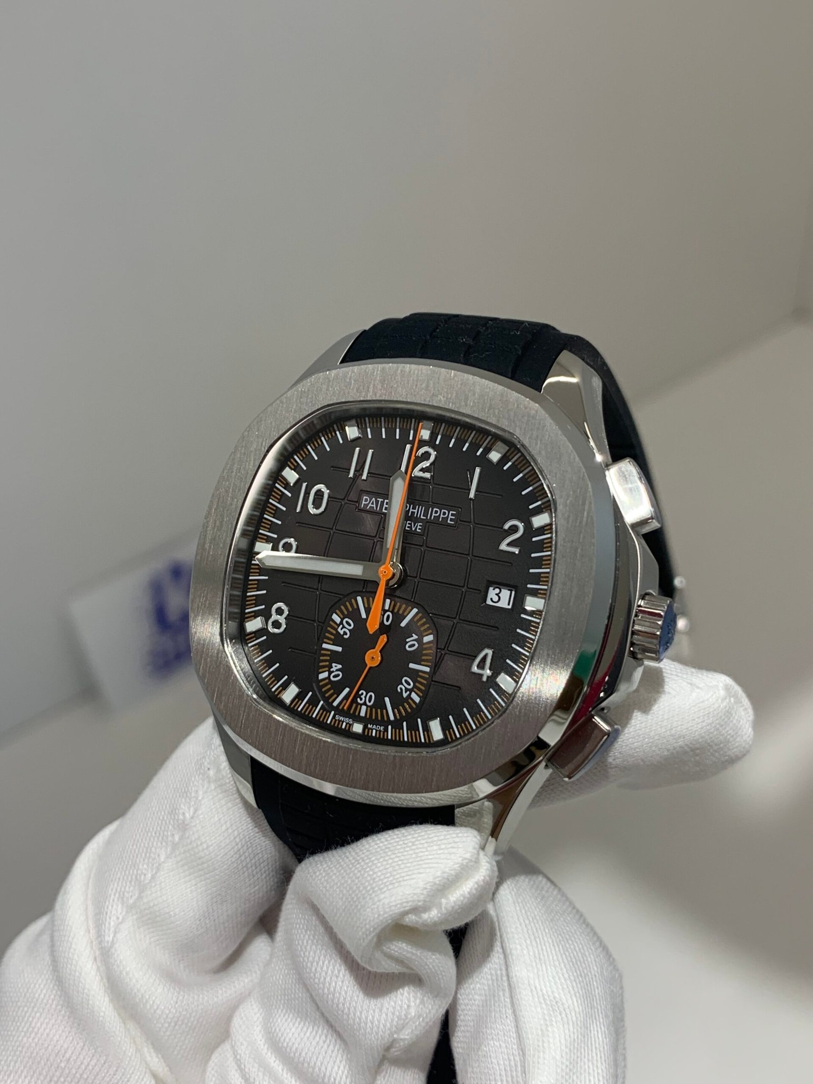 Patek Philippe Super Clone Watch 1:1 AQUANAUT 5968A-001 - Image 9
