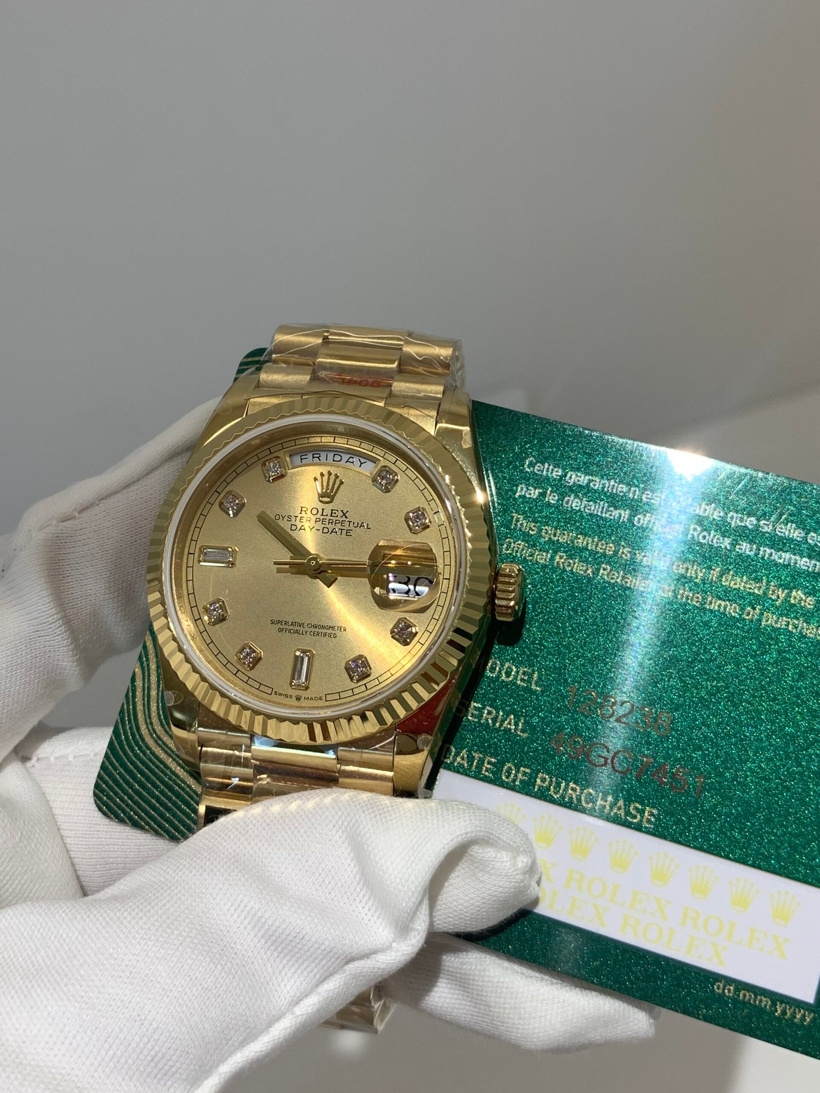 Rolex Super Clone Watch 1:1 DAY DATE 128238 - Image 7