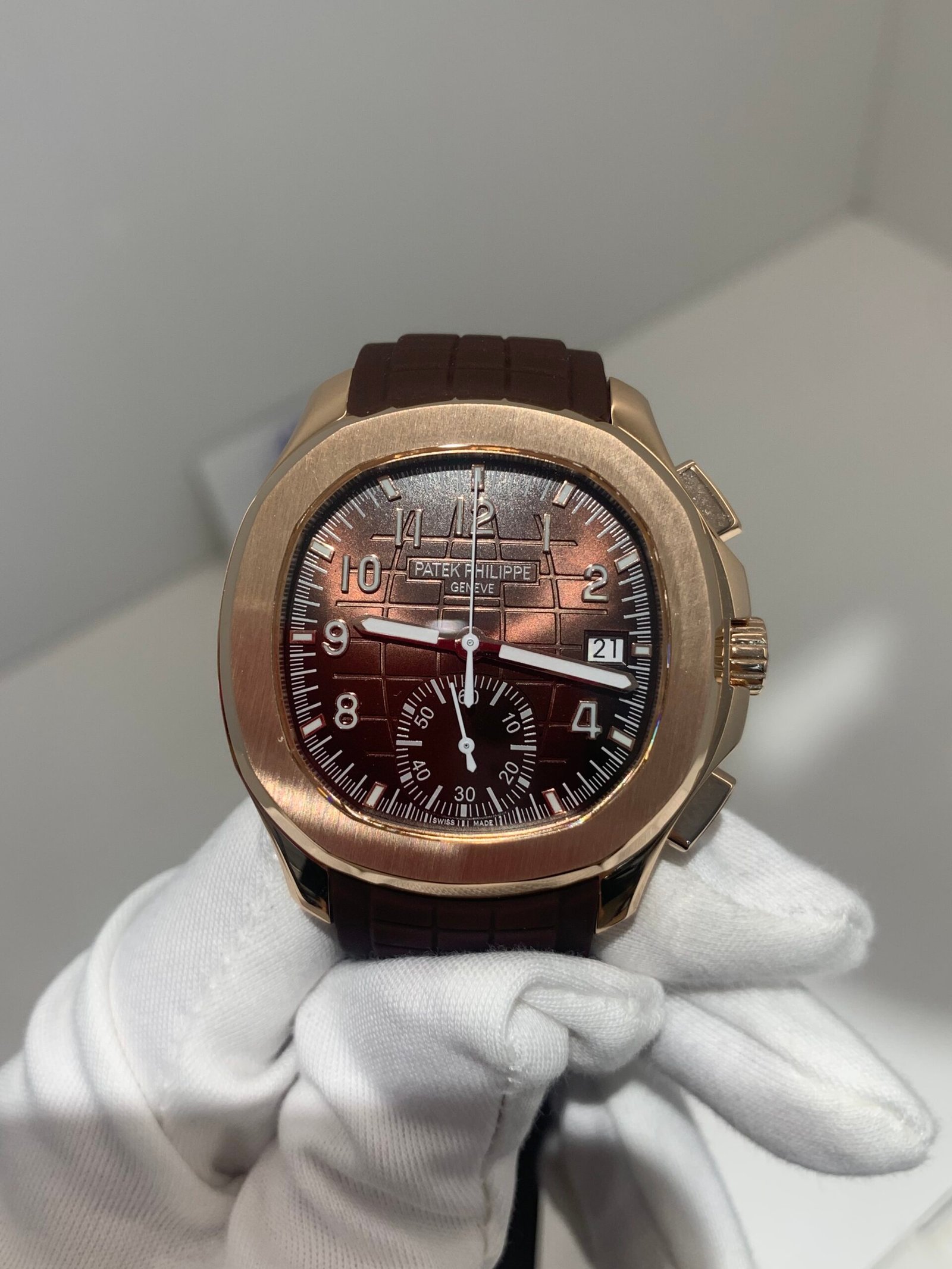 Patek Philippe Super Clone Watch 1:1 AQUANAUT 5968R-001