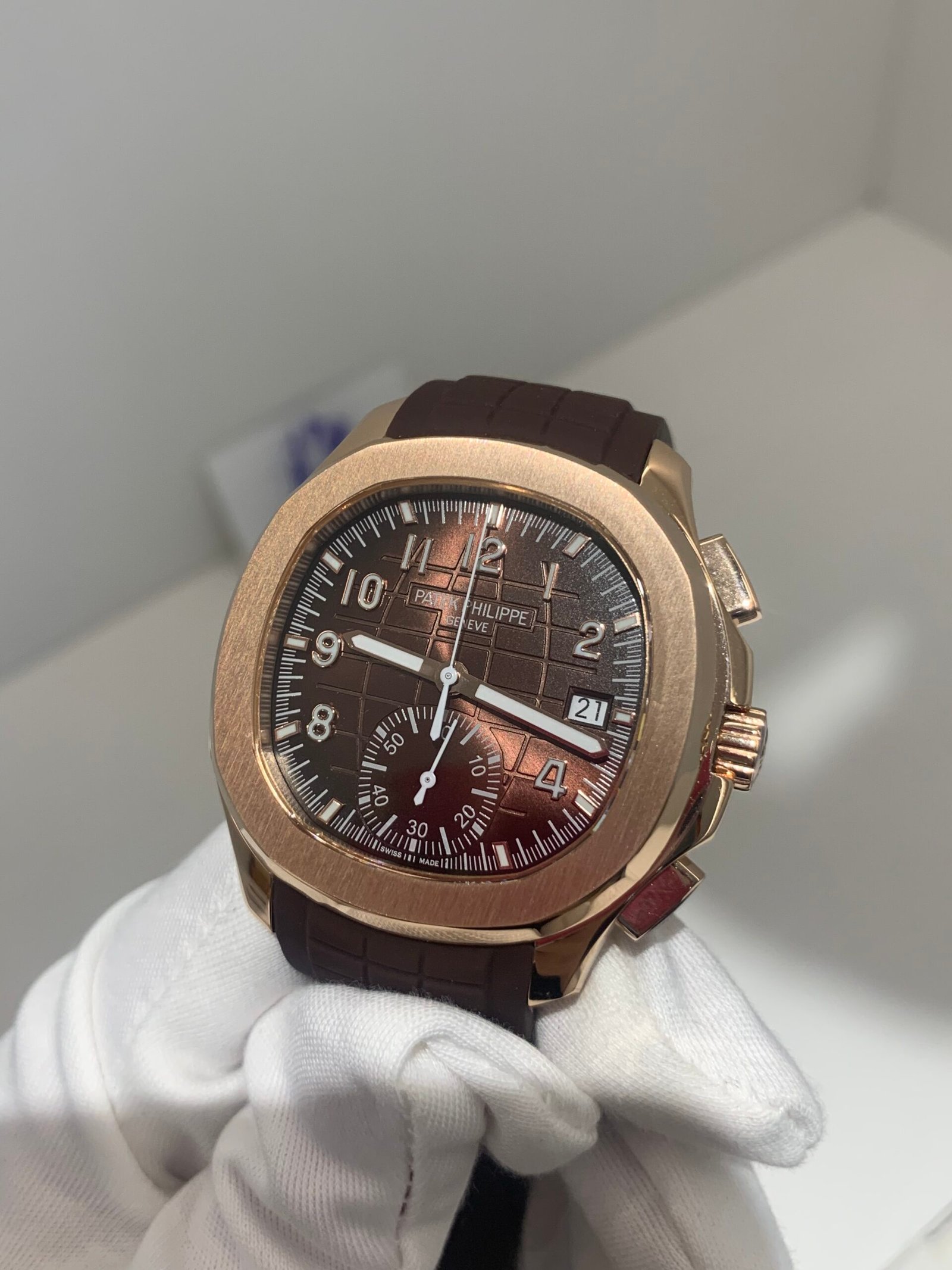Patek Philippe Super Clone Watch 1:1 AQUANAUT 5968R-001 - Image 10