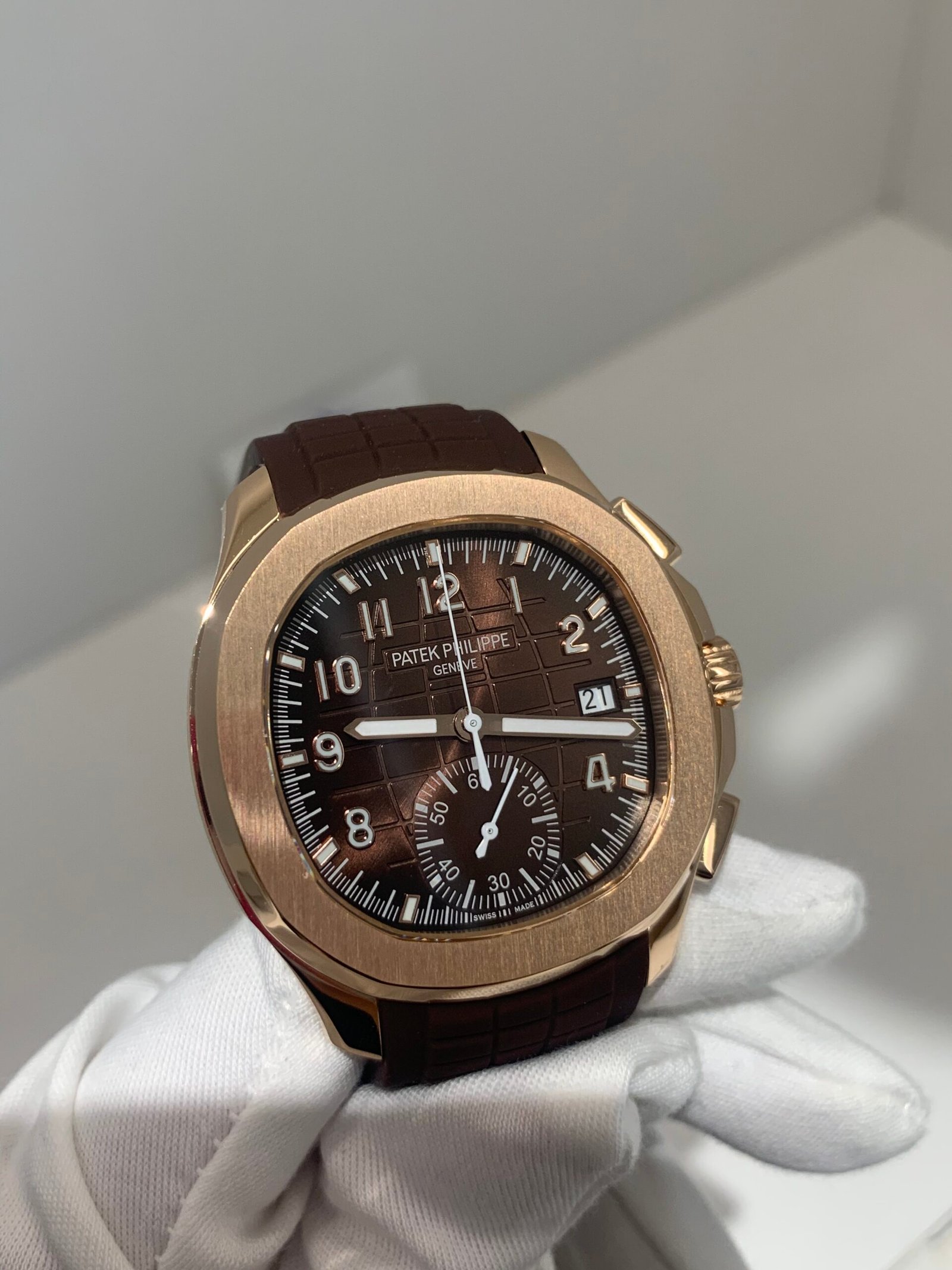 Patek Philippe Super Clone Watch 1:1 AQUANAUT 5968R-001 - Image 11